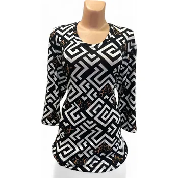 Dámská tunika Tunika VĚRA, Barva Jako na obrázku, Velikost XXL 48, Materiál 96% Viskoza 4% Lycra