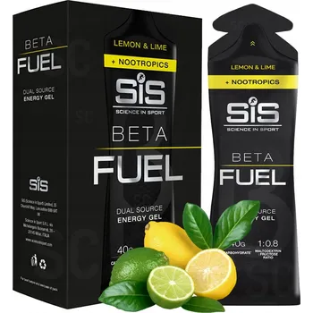 SIS ENERGETICKÝ GEL 10x60ml NOOTROPICS ENERGY GEL + Kofein Taurin Citron