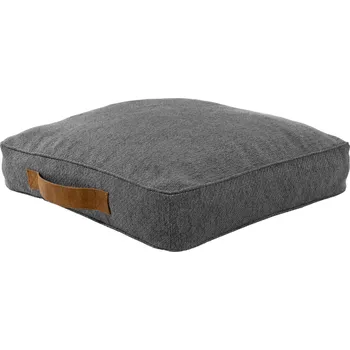 Taburet Kvadratický polštář PLUSZOVÝ taburet křeslo PERLOVÁ