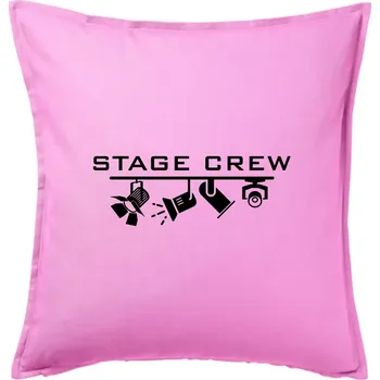 Polštář Osvětlovač - stagecrew - Polštář 50x50 - 50x50 - Pouze potah ( Růžová )