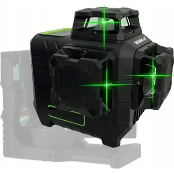 Měřící laser Samonivelační křížový laser 3D Laserová vodováha DEDRA 3x360° zelený