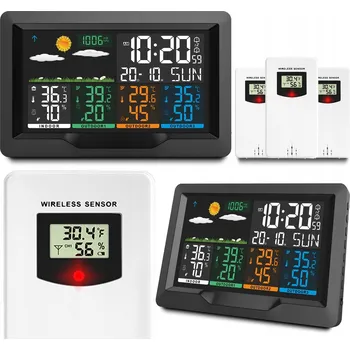Meteostanice Meteostanice s displejem BD-904, černá
