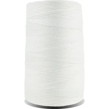 Příze Háčkovací Příze Nowosolski bílý bavlněný 600 m