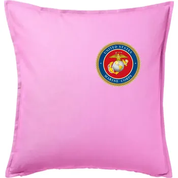 Polštář United States Marine Corps barevné - Polštář 50x50 - 50x50 - Pouze potah ( Růžová )