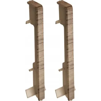 soklová lišta Spojka Cezar PVC 8 x 80, délka 120 cm, PVC