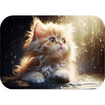 Koupelnová předložka KOUPELNOVÁ PŘEDLOŽKA MĚKKÁ ANTYPOŚLIZGOWA STYLOWA MATA 60X40 PRYSZNIC VZOR