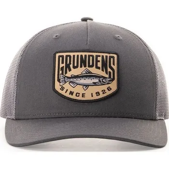Kšiltovka Grundéns King Trucker Charcoal