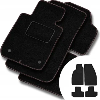 autokoberec Velurové autokoberce Motos 4 ks