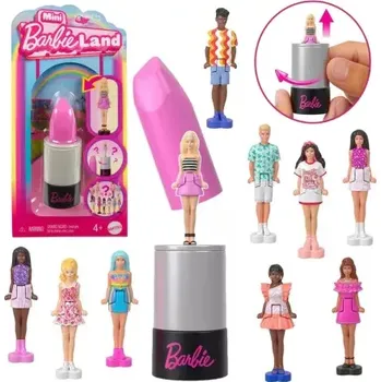 Panenka Mini BarbieLand Překvapení v růži - Barbie nebo Ken