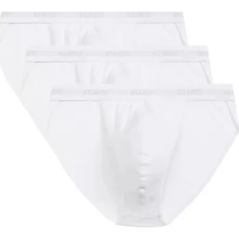 Pánské spodní prádlo Pánská tanga 3 pack 1582 white - Atlantic bílá XL