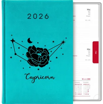 Kalendář Knižní kalendář 2026 A5 vícebarevný