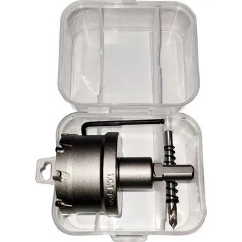 Pilová děrovka XTline P11597 korunka 105mm vykružovací na ocel, vidiová se středícím vrtákem