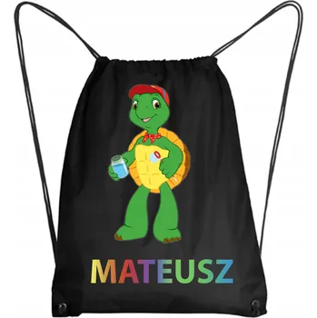 Školní batoh Školní Vak/Batoh na Tělocvik do Školky Školy ŽELVA FRANKLIN + JMÉNO 2