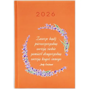 Kalendář Knižkový kalendář 2026 A5 FunnyCase modrý