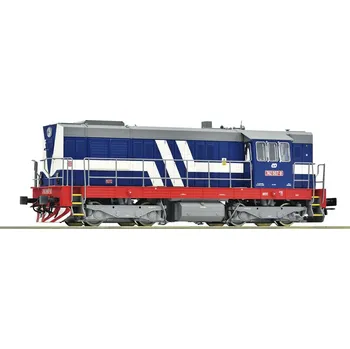 Vláček a vláčkodráha Roco Dieselová lokomotiva 742 007-8 ČD Kocour, digitální - 7310063