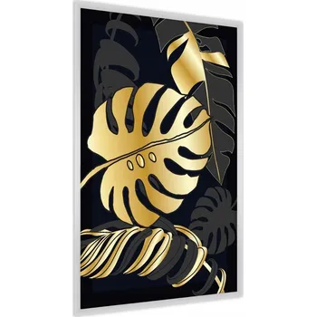 Obraz Plakát na Zeď Krásné LISTY Monstera Dekorace 30x40