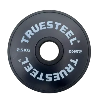 TRUESTEEL Černé frakční gumové kotouče 2,5 kg