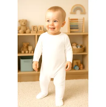 Dupačky FARMERS® Dětský bambusový overal - různé barvy Barva: Čistě bílá, Velikost: 80