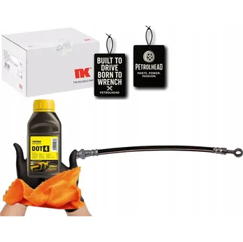 Brzdová hadice BRZDOVÁ HADICE ELASTICKÁ HYUNDAI ZADNÍ SONATA 2,0-3,0 #Petrolhead Pro+ Kit15