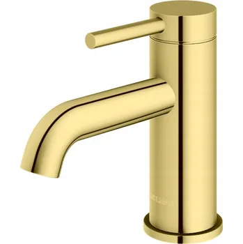 Vodovodní baterie Stojánková umyvadlová baterie Kohlman AXEL GOLD zlatá