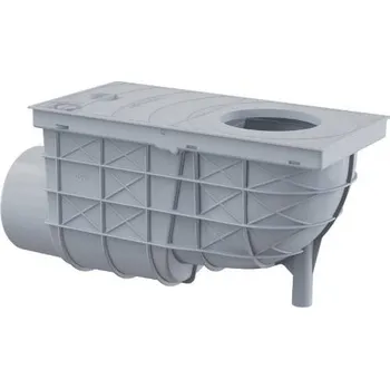 kanalizace Lapač střešních splavenin boční DN Ø 110 mm, šedá, ENPRO