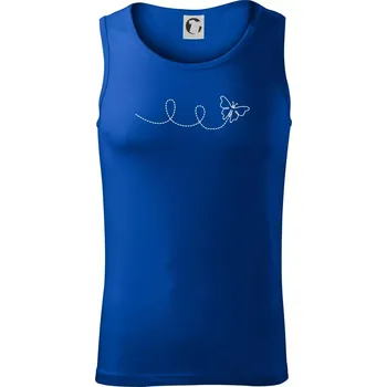 Dráha letu motýla - smyčka - Tílko pánské Core - XL ( Královská modrá )