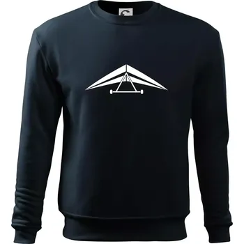 Rogalo jednoduché - Mikina Essential dětská - 158 cm/12 let ( Námořní modrá (velmi tmavá - téměř černá) )