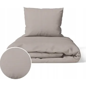Povlečení HOTELOVÉ POVLEČENÍ 140x200 100% BAVLNA - barva: TMAVĚ BÉŽOVÁ