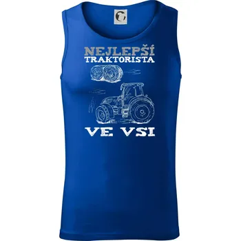 Nejlepší traktorista ve vsi - Tílko pánské Core - XL ( Královská modrá )
