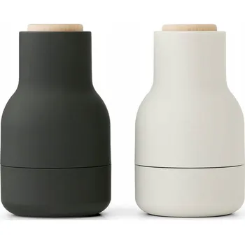 Kuchyňský mlýnek Audo BOTTLE Mlýnek na Sůl a Pepř 12 cm Šedý