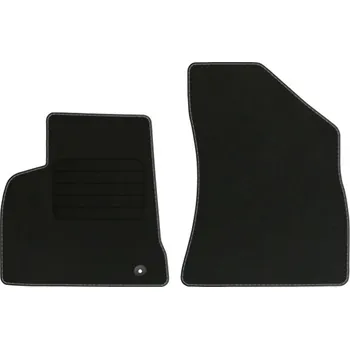 autokoberec Velurové autokoberce s upevněním v sadě Edecor