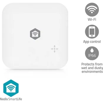 Bezpečnostní detektor SmartLife hlásič | Wi-Fi | Napájení z baterie WIFIDW11WT Nedis