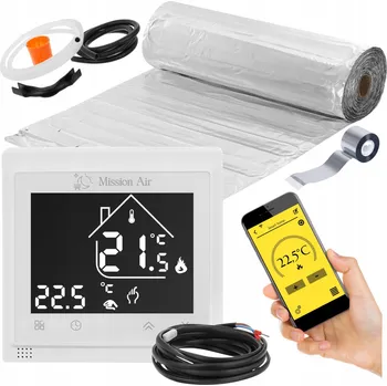 Topná rohož SADA Vyhřívací podložka pod panely MAL-160W/m2 4,5m2