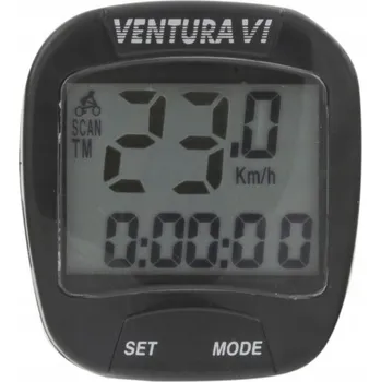 Cyklopočítač drátový Ventura
