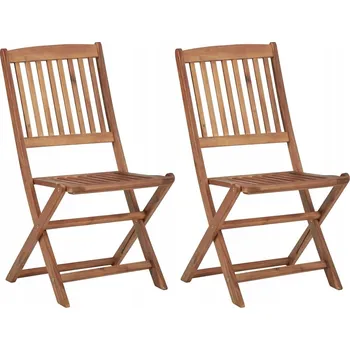 Zahradní židle VidaXL dřevěná hnědá