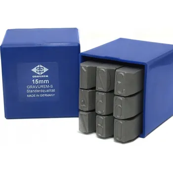 Raznice BETA razidla ČÍSLICE 15mm GRAVUREM-S
