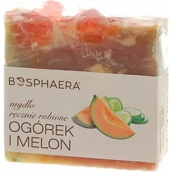 Mýdlo Bosphaera Mýdlo ruční výroba OKURKA A MELOUN 100 g přírodní mýdlo