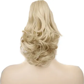 Příčesek Příčesek syntetické dlouhé vlasy světlý blond MODERN-HAIR