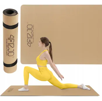 podložka na cvičení Podložka na cvičení 4FIZJO 183 cm x 61 cm hnědá