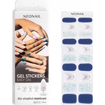 Lak na nehty NEONAIL Hybridní lak v nálepce Gel Stickers Easy On M10