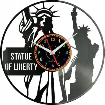 Hodiny Socha Svobody Nástěnné Hodiny Vinylová Deska Moderní Dekorativní Jako Dárek