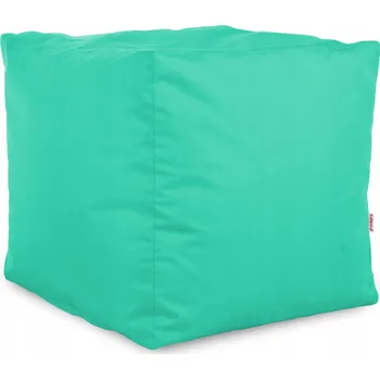 Taburet Taburet na zahradní sezení CUBO křeslo TYRKYSOVÁ