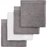 T-TOMI Bambusové žínky 25x25cm 4ks Šedé