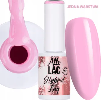 Přípravek na nehty Hybridní lak ALLELAC 6g LED/UV Gel Polish Flash Pink Baby Růžová