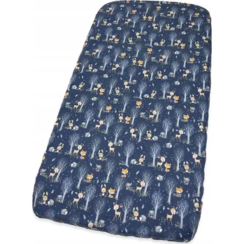 Prostěradlo PROSTĚRADLO DO POSTÝLKY 160x80 cm BAVLNA Kerstin