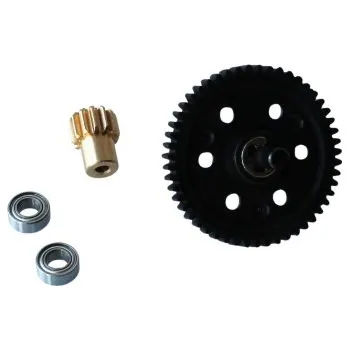 RC náhradní díl DF models Sada ozubeného kola, pastorku 13Z a ložisek