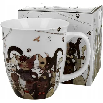 Hrnek Duo CATS FAMILY porcelánový 650 ml