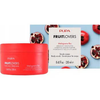 Tělový peeling Tělový peeling Pupa FruitLovers Melagrana Bio Body Scrub 250 ml