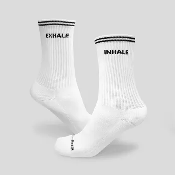 Dámské ponožky GymBeam Breathe Socks White XL