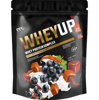 Protein Protein syrovátkový koncentrát - WPC Muscle Clinic prášek 600 g příchuť černý rybíz